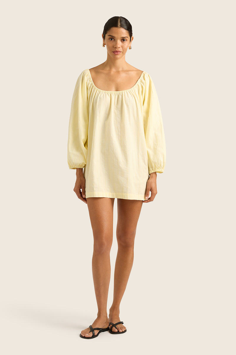 smock dress mini Nia Smock Dress